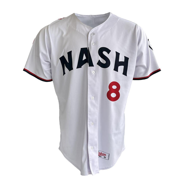 Nashville Sounds Wilson Authentic Game Used Home Jersey