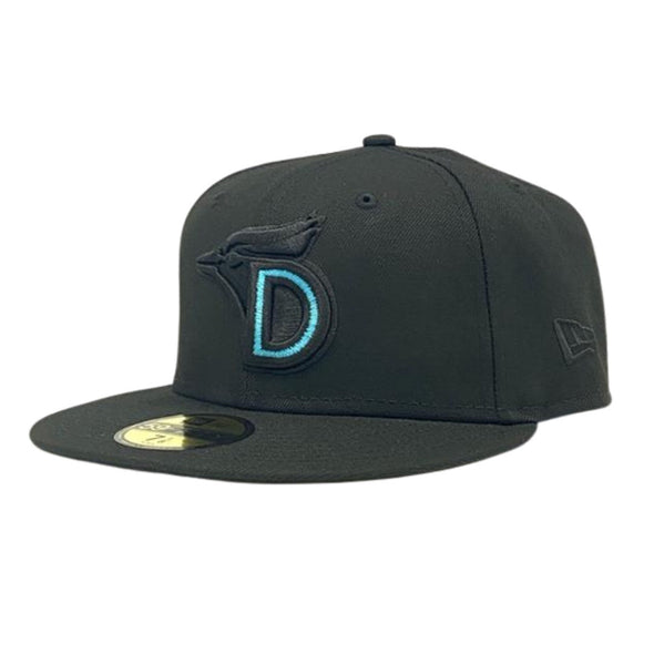 Dunedin Blue Jays Neon Blue Letter Black 5950