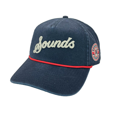 Nashville Sounds American Needle Navy Coast Script Logo Hat