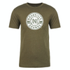 Nashville Sounds 108 Stitches Green Camo Primary Logo Tee