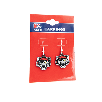 Erie SeaWolves PSG SeaWolves J-Hook Earrings