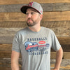 Nashville Sounds Heather Grey Guitar Scoreboard Tee