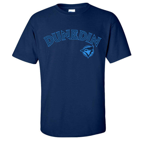 Dunedin Blue Jays Navy Blue Road Letter Tee