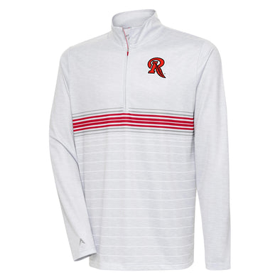 Rochester Red Wings Striped Quarter Zip Pullover