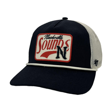 Nashville Sounds '47 Brand Navy Emmett N Logo Hitch Hat