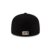 Nashville Sounds x Vanderbilt University New Era 59FIFTY Black N Logo Fitted Hat