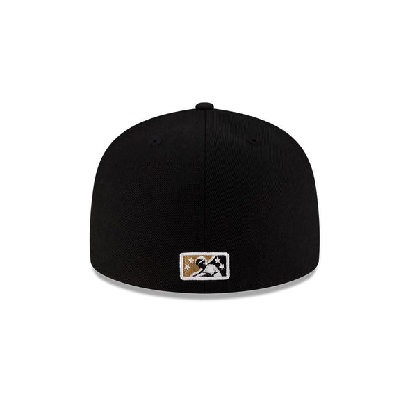 Nashville Sounds x Vanderbilt University New Era 59FIFTY Black N Logo Fitted Hat