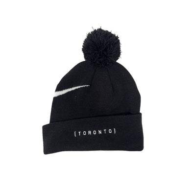 Toronto Blue Jays Nike Black Pom Beanie