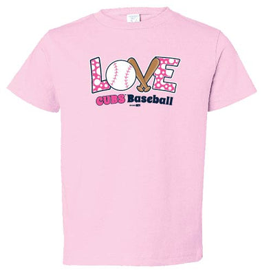 South Bend Cubs Toddler Girls LOVE Tee