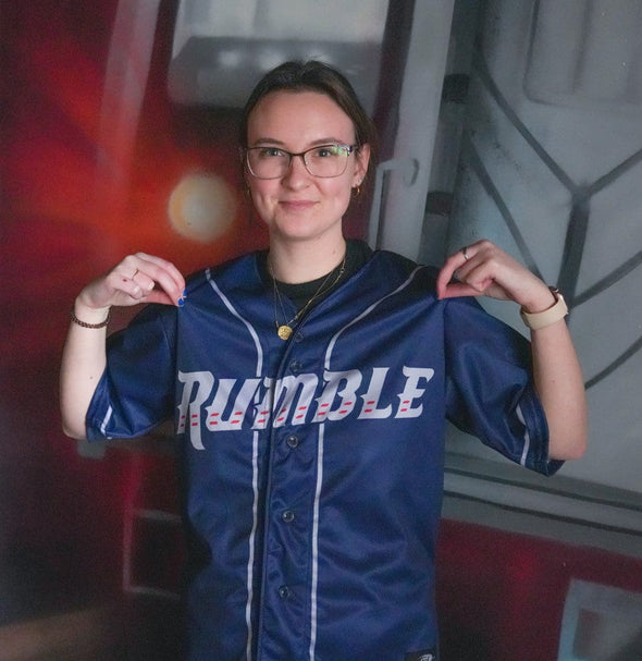 BRP  ADULT NAVY ON-FIELD REPLICA "RUMBLE" JERSEY *PERSONALIZATION AVAILABLE*