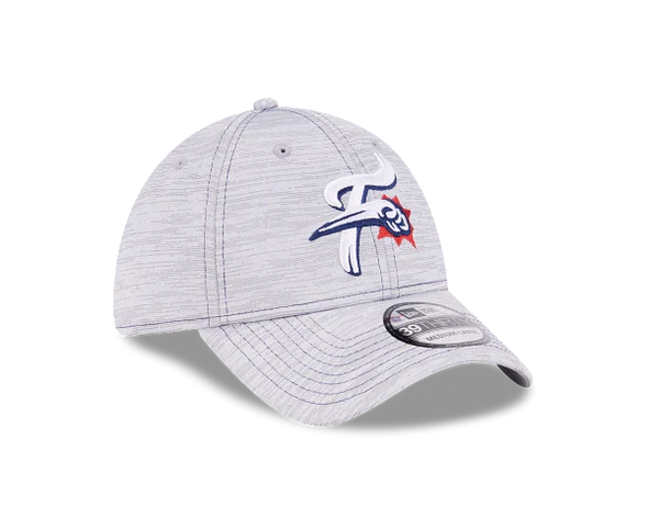 New Era 39Thirty Stretch Fit Gray F-Fist logo Hat