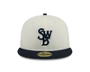 Scranton Wilke's-Barre RailRiders 59Fifty Cream SWB Cap