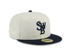 Scranton Wilke's-Barre RailRiders 59Fifty Cream SWB Cap