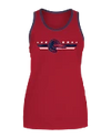 Great Lakes Loons 2024 New Era Stars and Stripes Tank Top - Womens