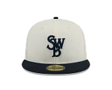 Scranton Wilke's-Barre RailRiders 59Fifty Cream SWB Cap