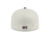 Scranton Wilke's-Barre RailRiders 59Fifty Cream SWB Cap