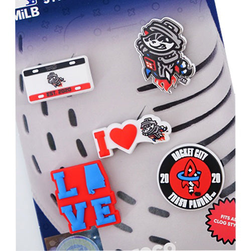 5-Pack Team Clog Charms