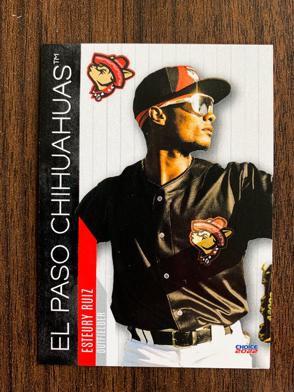 2022 EL PASO CHIHUAHUAS OFFICIAL TEAM CARD SET