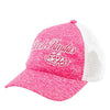 YOUTH LEXI HOT PINK/WHITE TRASH PANDAS CAP