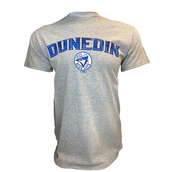 Dunedin Blue Jays DBJ Gray Tartan Tee