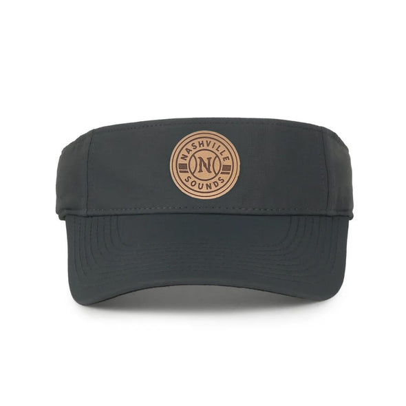Nashville Sounds OC Graphite Adjustable Primary Logo Visor