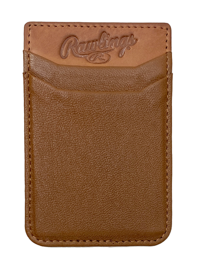 Rawlings Adhesive Credit Card Pocket (Brown leather)