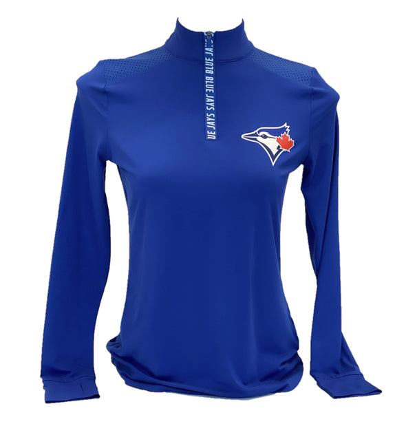 Toronto Blue Jays Women's Iconic Clutch 1/2 Zip