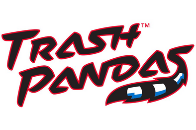 Car Decal Trash Panda Lettering