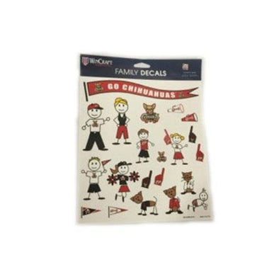 WinCraft El Paso Chihuahuas Family Car Decals