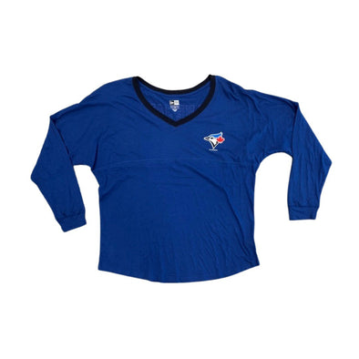 Toronto Blue Jays Women's Long-Sleeve V-Neck