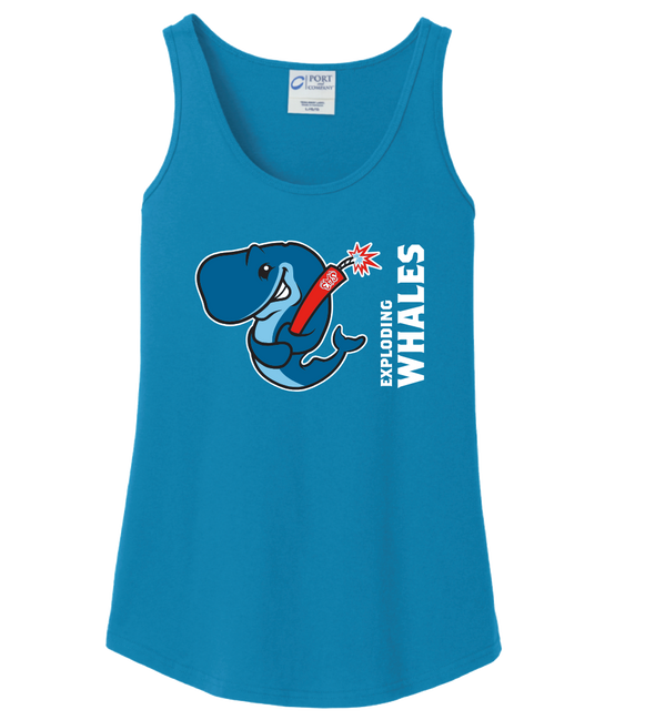 Eugene Emeralds Exploding Whales Women's Tank Top