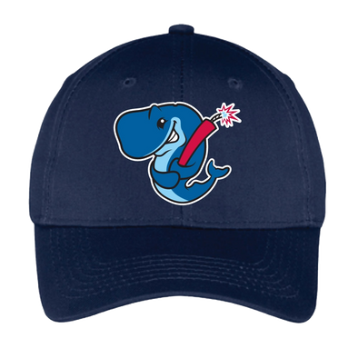 Eugene Emeralds Exploding Whales Navy Youth Cap