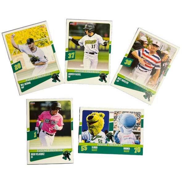 Eugene Emeralds Choice 2024 Team Card Set