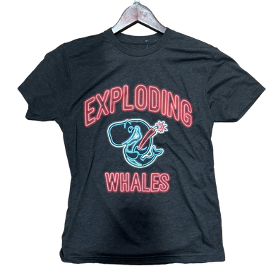 Eugene Emeralds Exploding Whales 108 Stitches Neon T-Shirt