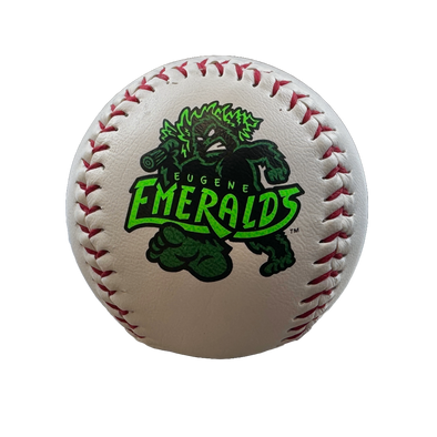 Eugene Emeralds BWM White Baseball