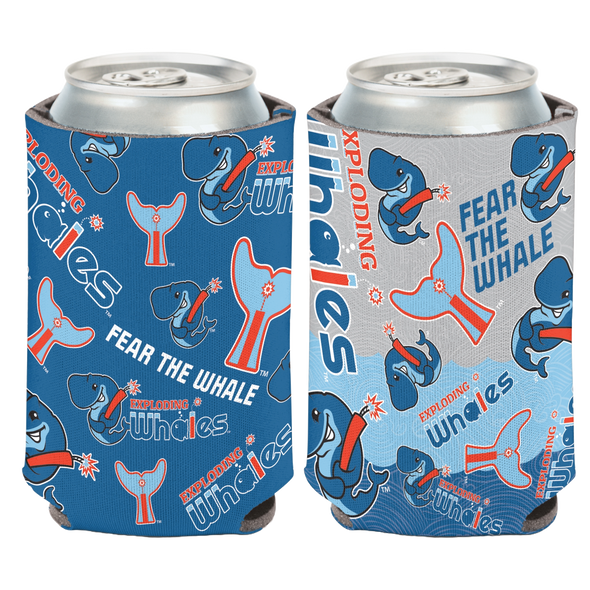 Eugene Emeralds Exploding Whales WinCraft 'Fear the Whale' Koozie