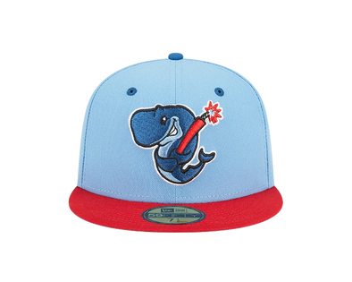 Eugene Emeralds Exploding Whales New Era On-Field 59FIFTY Cap