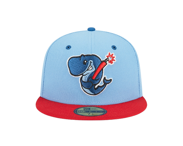 Eugene Emeralds Exploding Whales New Era On-Field 59FIFTY Cap