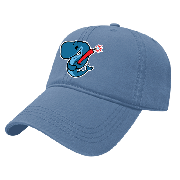 Eugene Emeralds Exploding Whales Bimm Ridder Sky Blue Cap