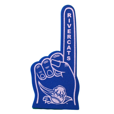 BLUE FOAM FINGER, SACRAMENTO RIVER CATS