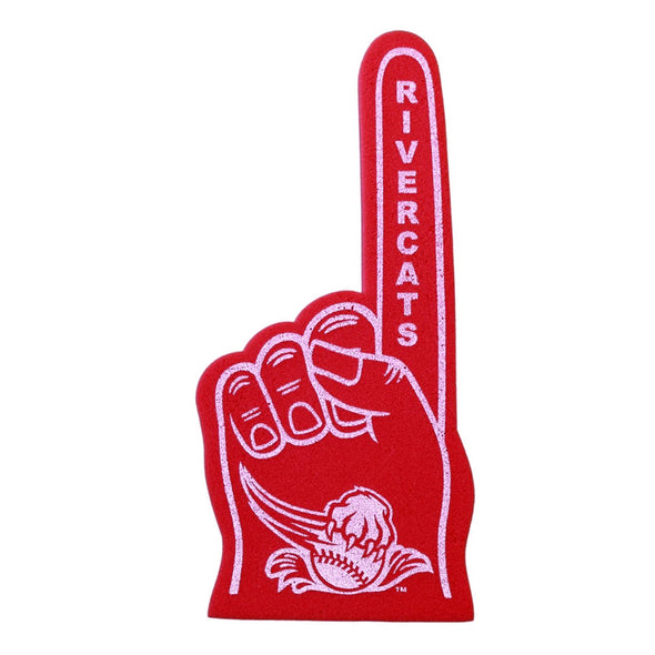 FOAM FINGER RED, SACRAMENTO RIVER CATS