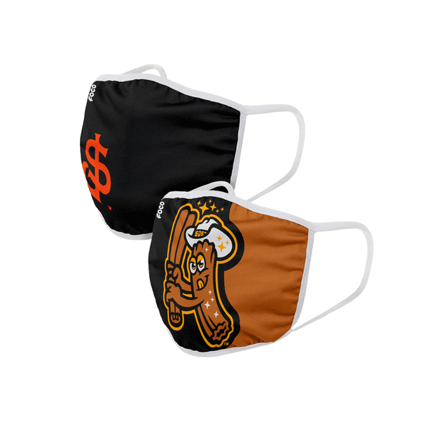 San Jose Giants Face Mask 2-pack