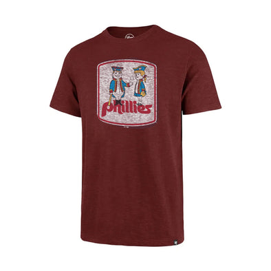 47 Brand / Men's Philadelphia Phillies Red Scrum T-Shirt