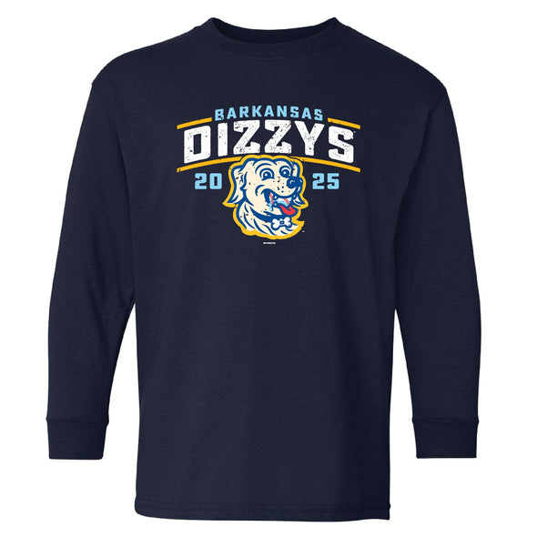 Barkansas Dizzys Bimm Ridder Youth LS Tee
