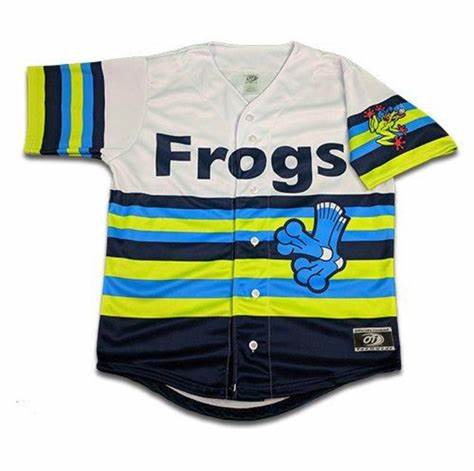 Everett AquaSox Frogs Jersey Youth