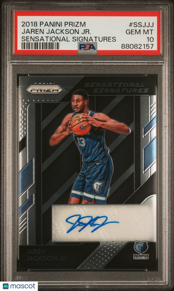 Jaren Jackson JR. 2018 Panini Prizm Sensational S – Minor League