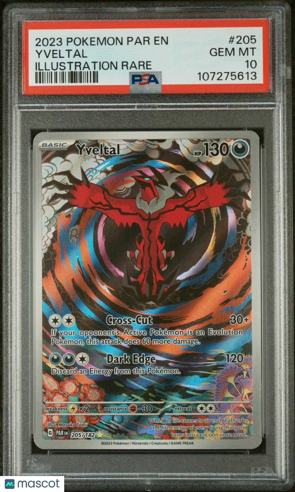 yveltal pokemon card amazing rare 2023 Pokemon Par EN-Paradox Rift Yveltal Illustra – Minor League Baseball  Official Store