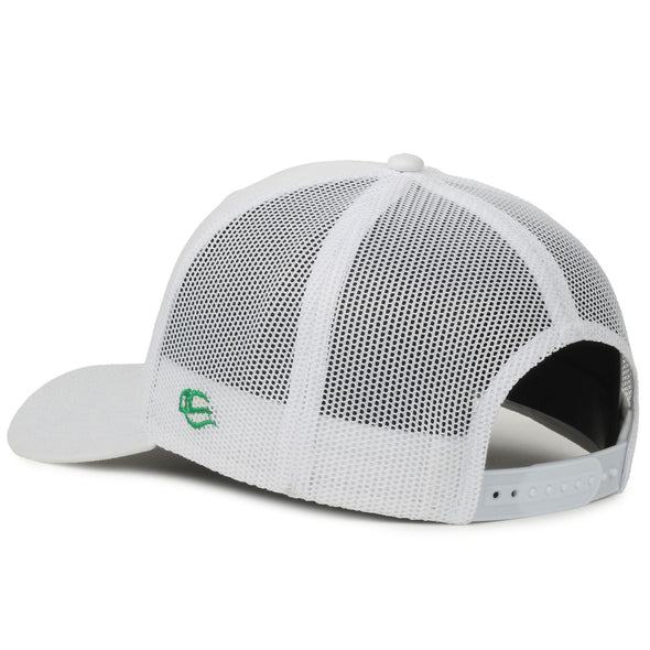 ACE B White Mesh Cap