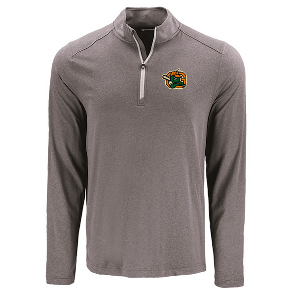 Cutter & Buck Grey Coastline 1/4 Zip