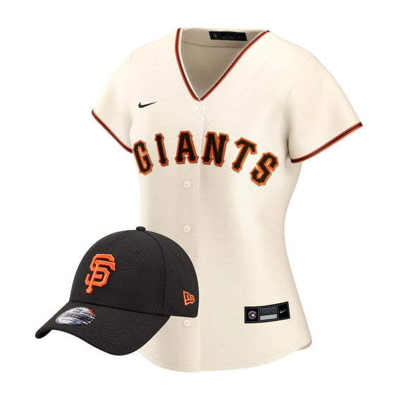 GIANTS JERSEY AND HAT BUNDLE - WOMEN